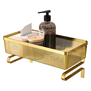 卫生间马桶置物架上方多功能水箱收纳架子厕所浴室坐便后方置物框