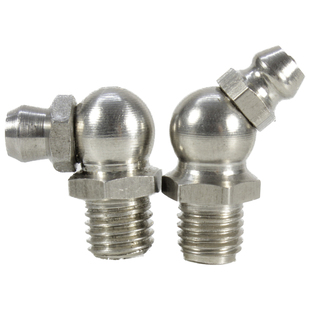 DIN71412 ABC型直螺纹黄油嘴/直通式压注油杯(304不锈钢)