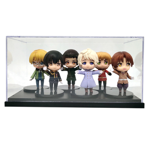 现货可爱Q版黑塔利亚可动手办可爱伊万王耀GSC粘土人公仔玩偶摆件