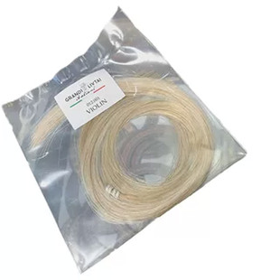 原装进口意大利弓毛 意大利金马尾 大中小提琴弓毛 马尾毛