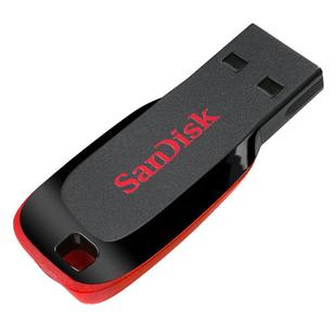 闪迪u盘32g高速迷你优盘64g超薄车载加密u盘128g酷刃闪存盘cz50