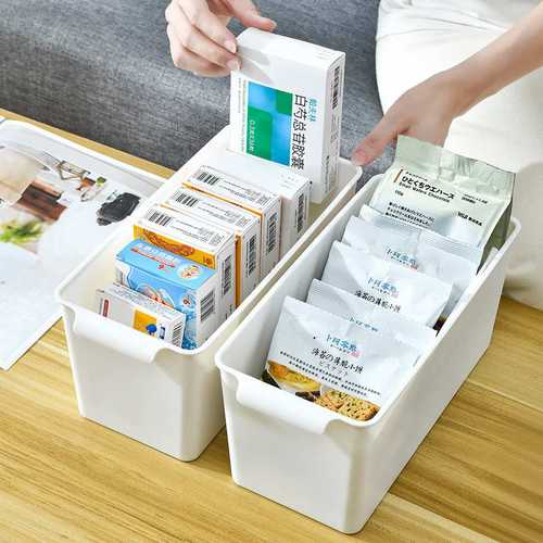 新品 桌面收纳盒客厅零食整理储物盒厨房置物架抽屉式窄款收纳篮