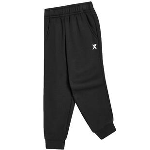 特步童装男童裤子加绒秋冬新款大童休闲运动裤长裤儿童保暖裤春装