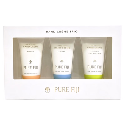 Pure Fiji斐济天然植物护手霜套装 滋润保湿手部护肤锁水35ml*3支