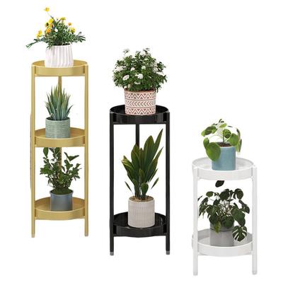 花架子客厅落地式绿萝摆放架2024新款轻奢高级感花架阳台花盆托架