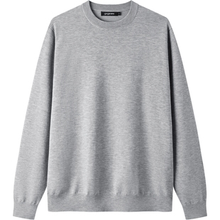 gxg.jeans男装  多色基础内搭简约打底圆领毛衣线衫男 25年秋新品