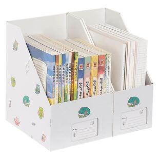 办公室桌面牛皮纸收纳盒抽屉式整理盒学生寝室文件书本收纳神器箱