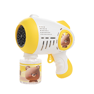 2025新款儿童手持泡泡枪婴幼儿USB充电款全自动泡泡机吹泡泡玩具3