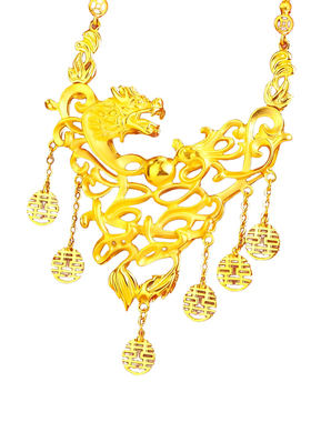 结婚五金项链订婚假五金摆件