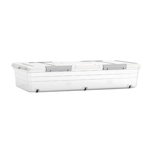 Babyview床底收纳箱抽屉式家用衣服扁平带滑轮整理储物床下收纳盒