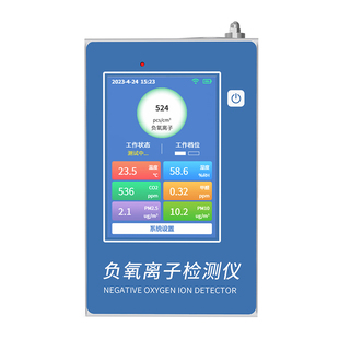 负氧离子检测仪微型便携式景区空气质量温湿度甲醛PM2.5测试仪