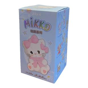 正版MIKKO初绽系列盲盒网红爆款2025新款 可爱治愈系公仔奖品礼物