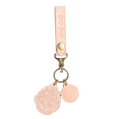 哈利波特周边钥匙挂件链骑车男款皮装饰纯皮收藏扣生日礼物定制饰