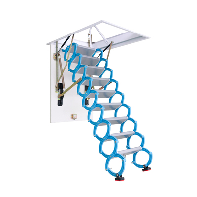 隐形新乡伸缩梯奔星钛镁合金折叠