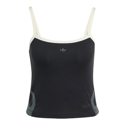 Adidas/阿迪达斯正品三叶草女士修身运动针织吊带背心JW7265
