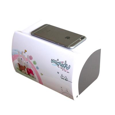 纸巾架卫生间纸巾盒厕所卫生纸卷纸抽纸盒免打孔壁挂式防水厕纸盒