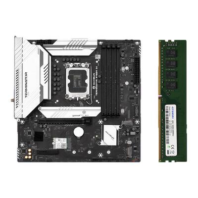 铭瑄A520/B550M挑战者H610ITX终结者B760ITX主板现代三星内存DDR4