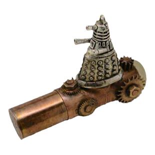 美国代购Awesome◇手作蒸汽朋克黄铜usb蓝色光闪存驱动器16GB U盘