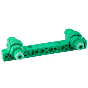 顶建 冷热水管固定器ppr4分20混水阀双联水平配件淋浴花洒定位器