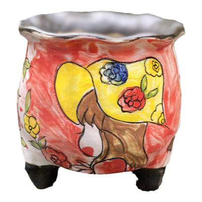 景德镇精美韩式手工花盆