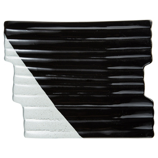 特色菜式餐盘个性陶瓷盘子 不规则异形盘小菜盘寿司盘点心盘烤盘