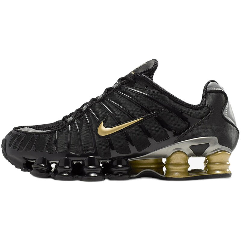 Nike/耐克正品SHOXTL内马尔联名黑金舒适气柱运动跑步鞋BV1388