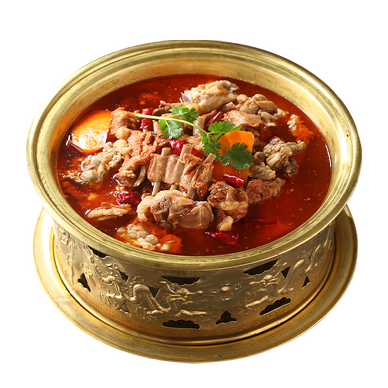 熟食即食真空羊汤羊肉火锅羊肉清汤麻辣即食5斤加热速食料理包