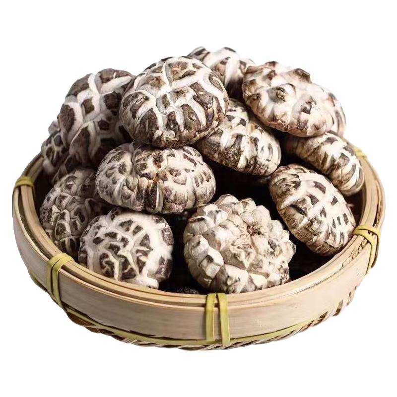 香菇干货花菇剪脚肉厚干蘑菇新货干花菇土特产500g无添加农家