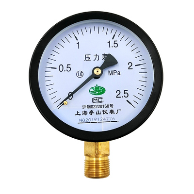 高压表液压表上海普通压力表精准