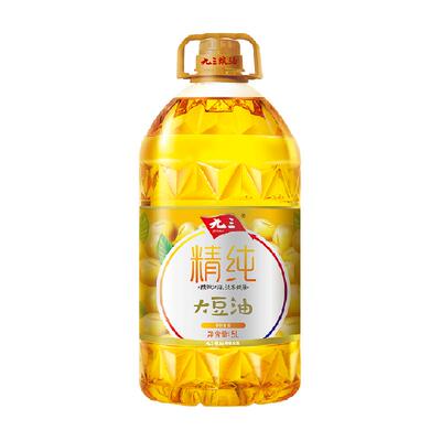 九三精纯非转基因一级大豆油5L