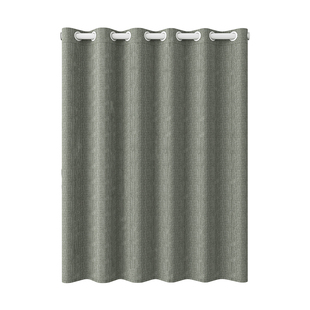 厨房窗帘免打孔安装防水防油烟窗户遮阳防晒遮光遮挡布拉帘子亚麻