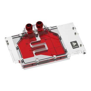 Barrow猛禽ROG TUF4080 4090全覆盖显卡分体水冷头黑白散热器幻彩