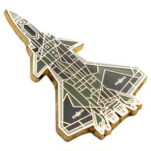 HK中航空周边航空J20j20珠海航展徽章歼20长空中国战斗机徽章