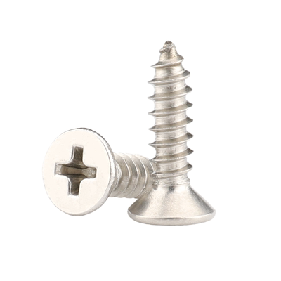 304不锈钢平头自攻沉头螺丝M2-M6