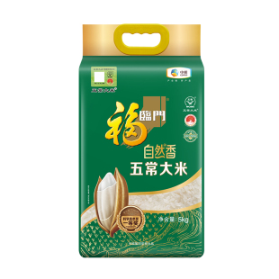 中粮福临门自然香五常大米5kg正品官方旗舰店