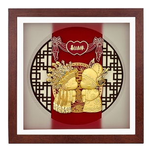 足金新婚娃娃结婚送新人礼物新娘闺蜜订婚高档实用特别的装饰摆件