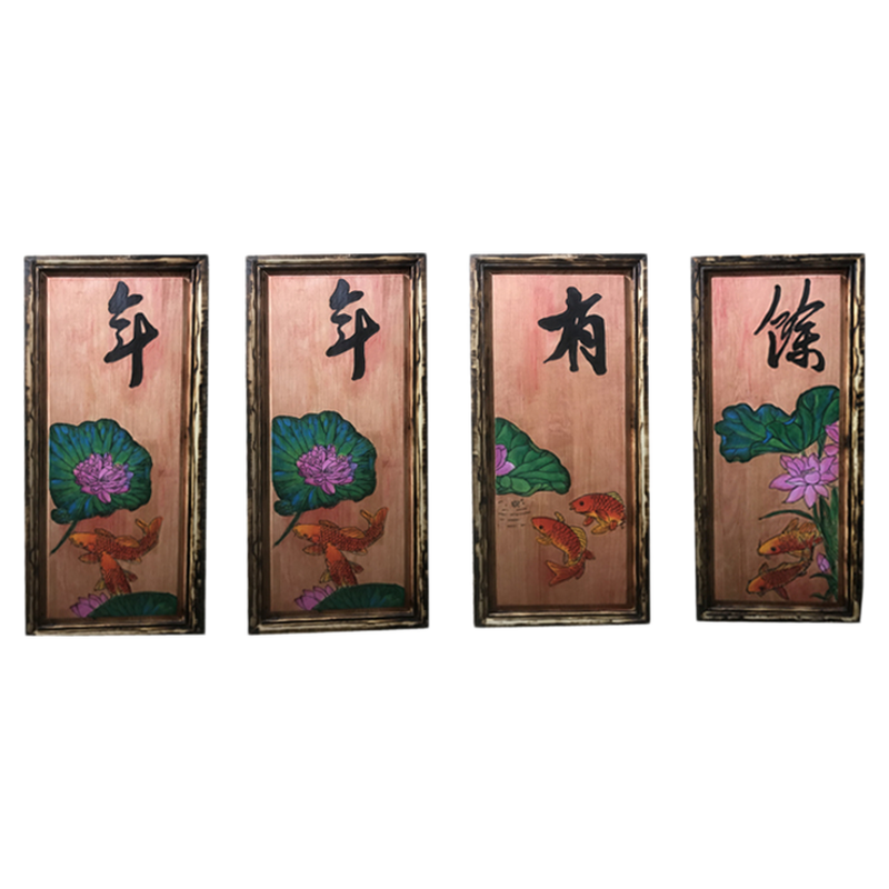 云南东巴木雕工艺礼品挂件民宿