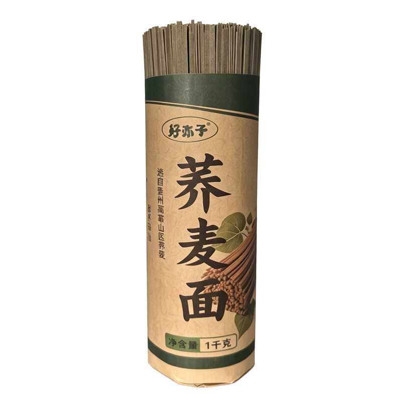 贵州黑荞麦面80%荞麦含量