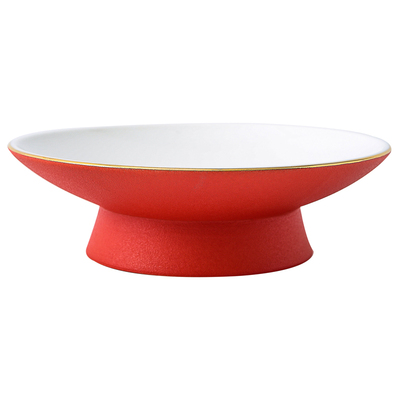 金边商用中式风复古客厅小吃碟