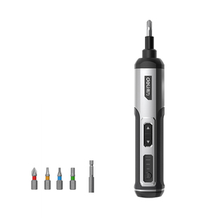 得力电动螺丝刀家用充电式自动多功能电批小型套装锂电钻起子工具