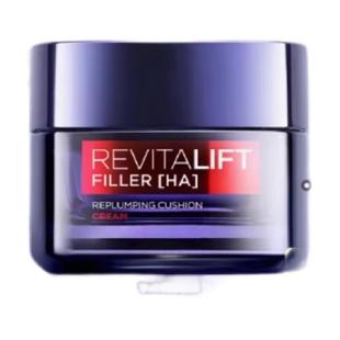 【下拉领淘金币】欧莱雅零点霜复颜玻尿酸熬夜面霜淡纹紧致50ml