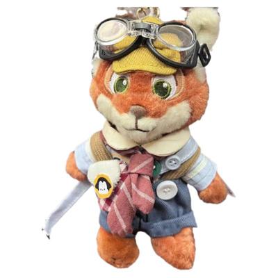 尼克狐挂件衣服10cm娃衣钥匙扣玩偶围巾配饰服装毛绒着替公仔玩偶