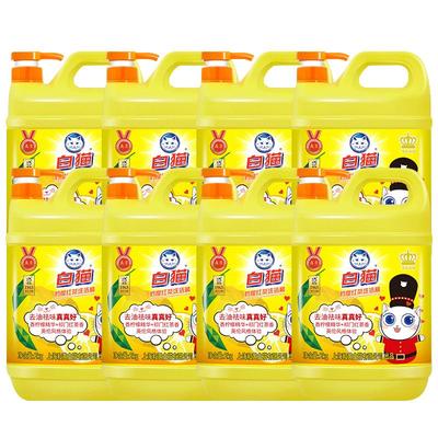 白猫红茶2kg*8瓶商用餐饮洗洁精
