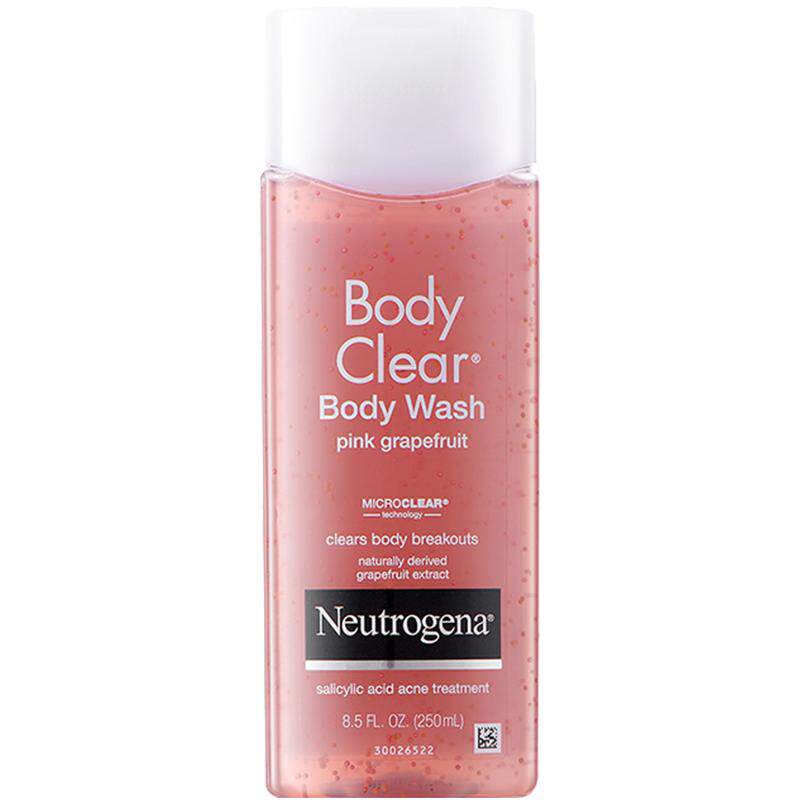 露得清/Neutrogena葡萄柚沐浴露 痘痘水杨酸沐浴乳250ml控油正品