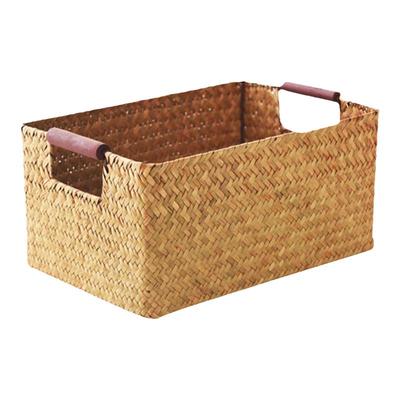 草编抽屉收纳筐竹编杂物整理篮