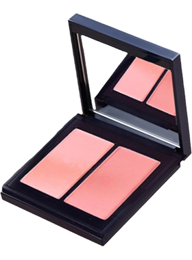韩国原装进口MORCANCOS摩肯彩妆流光绘色双色腮红正品裸妆