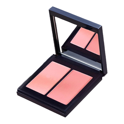 韩国原装进口MORCANCOS摩肯彩妆流光绘色双色腮红正品裸妆