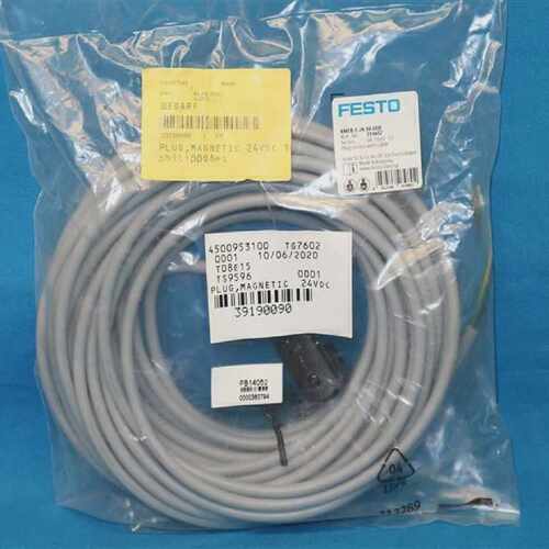 Festo KMEB-1-24-10-LED KMEB12410LED 插头 插座 带