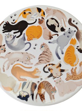 高颜值陶瓷隔热垫子防滑杯垫
