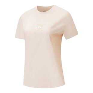 特步短袖T恤女冰丝速干2025夏季新款运动跑步针织衫975228010060